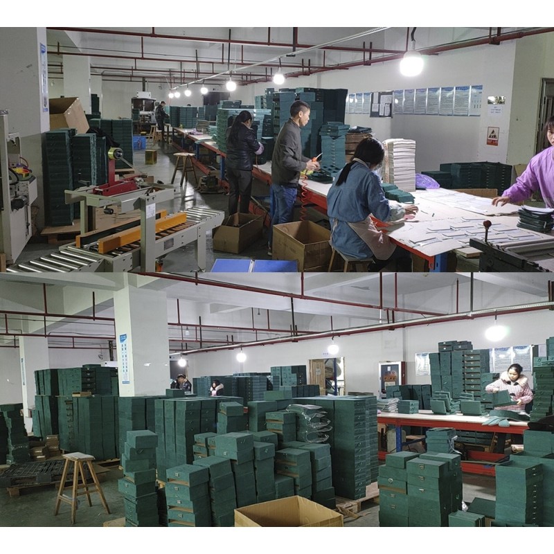 Women's Jewelry Case Manufacturer - Wholesale Large Green Suede with Lock