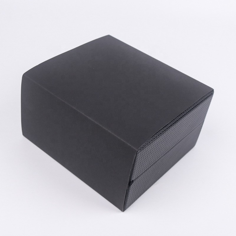 Watch Storage Box Manufacturer - Luxury Black PU Leather Custom