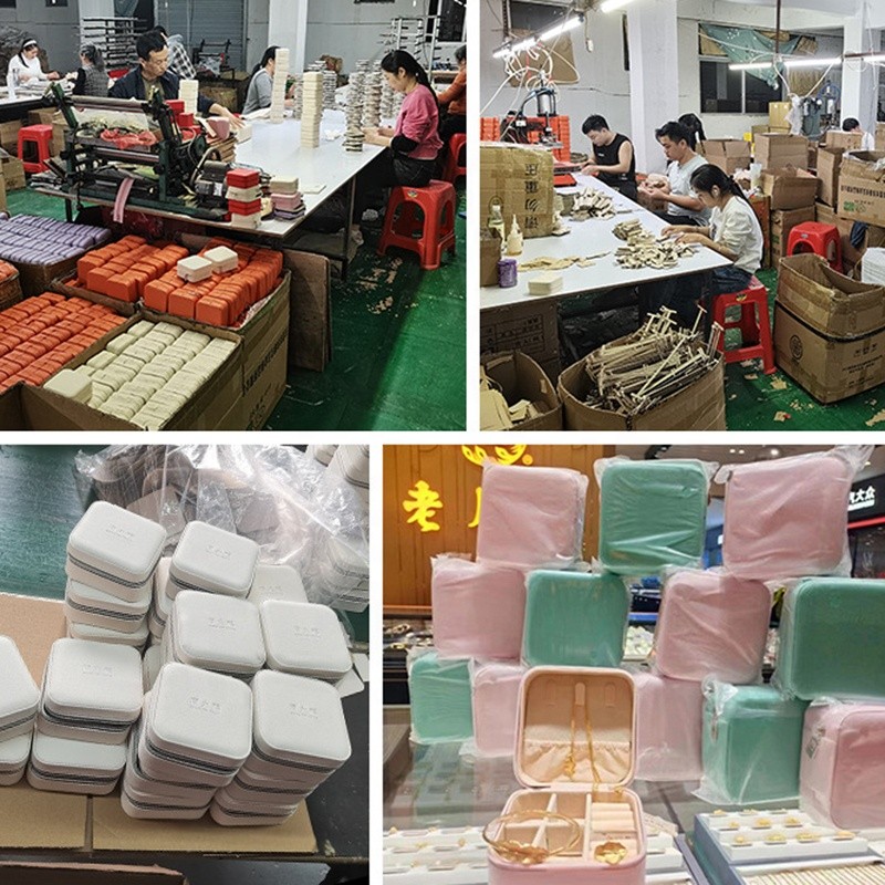 Luxury Jewelry Case Manufacturer - Portable Oval Shape Velvet Gift