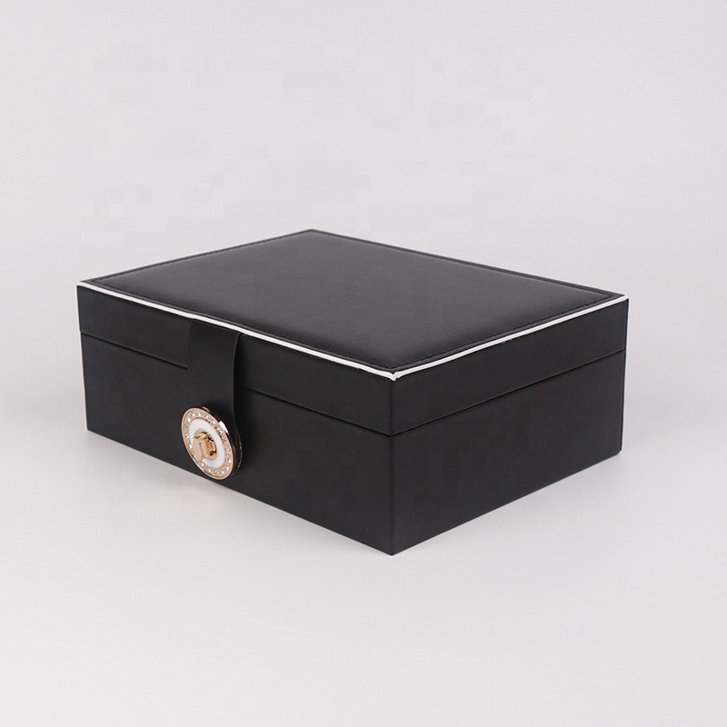 Travel Jewelry Case Manufacturer - Large PU Leather Organizer Storage