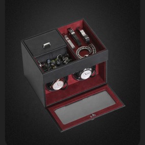 Watch Winder Manufacturer - Japanese Quiet Motor LED Light Automatic