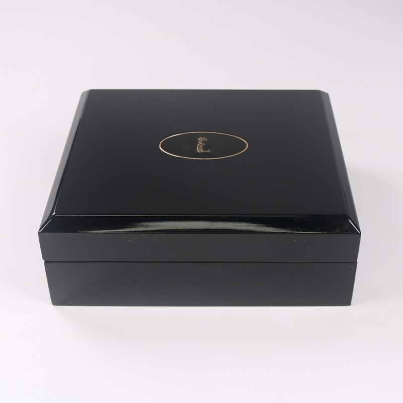 Wooden Gift Box Manufacturer - Luxury Essential Oil Perfume Golden Foil