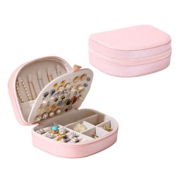 Travel Jewelry Box Manufacturer - New Portable Half Round Organizer
