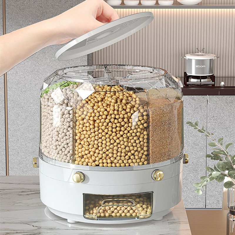 Rice Storage Box Manufacturer - Food Grade Sealed Grain Bucket