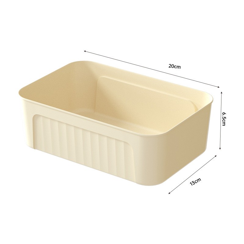 Desktop Storage Box Manufacturer - Cream Style Snack Organizing