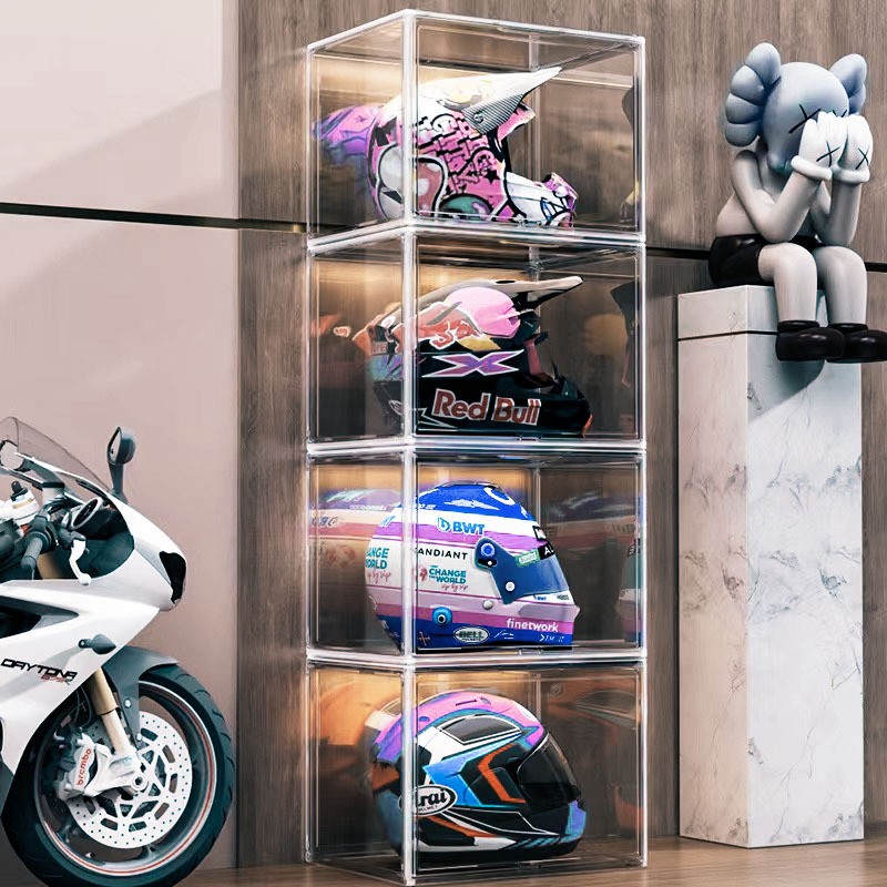 Storage Cabinet Manufacturer - Transparent Cosmetics Book Display