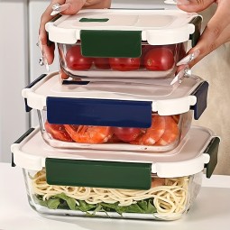 Glass Crisper Box Manufacturer - Customized Fresh Keeping Container