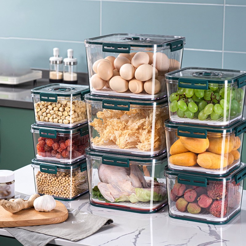Refrigerator Organizer Manufacturer - Plastic Fruit Vegetable Storage Bin