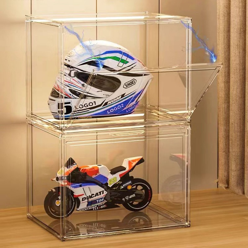 Storage Cabinet Manufacturer - Transparent Cosmetics Book Display