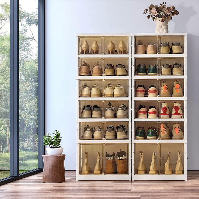 Shoe Storage Box Manufacturer - Household Installation-free Stackable