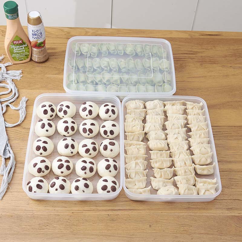 Dumpling Box Manufacturer - Plastic Holder Food Organizer
