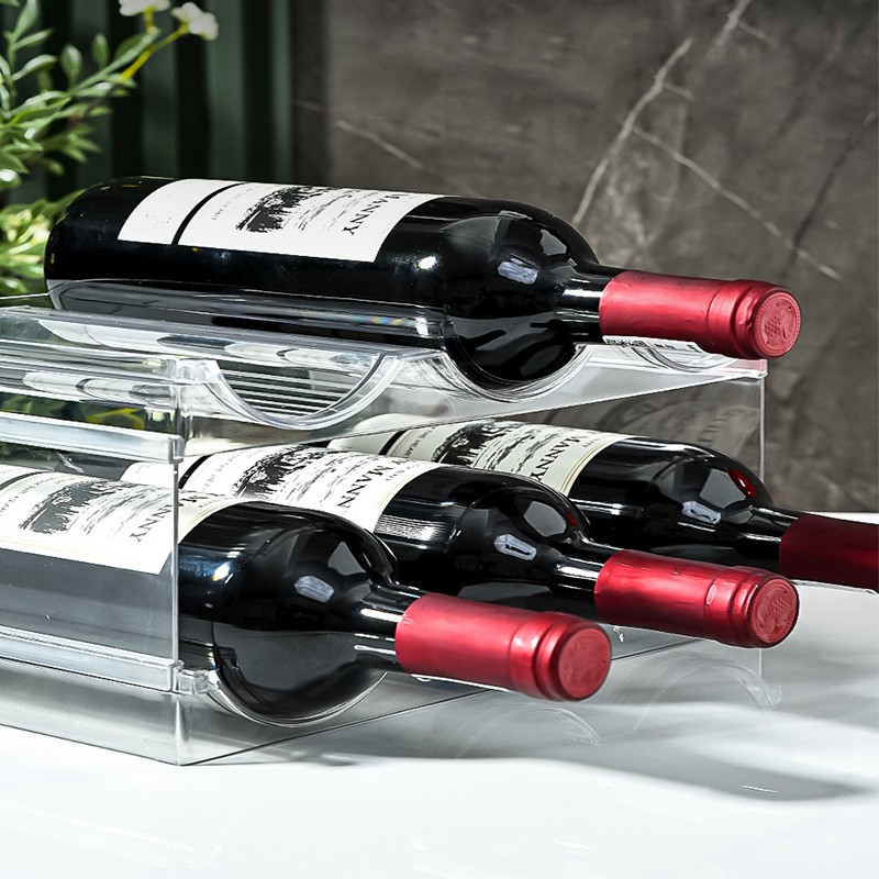 Wine Organizer Rack Manufacturer - Plastic Bottle Glass Display