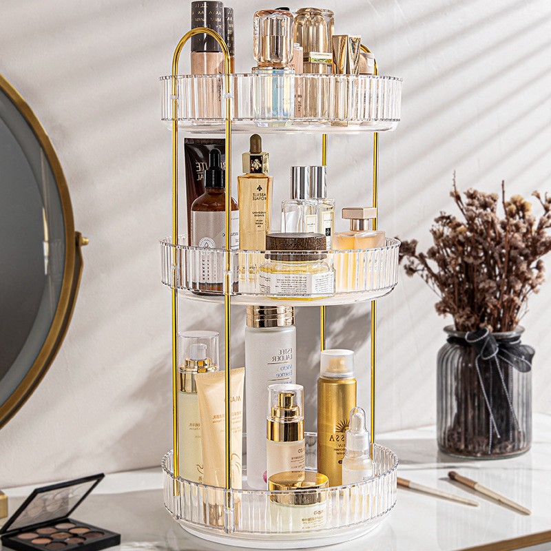Makeup Holder Manufacturer - DIY Spinning Display Case Storage