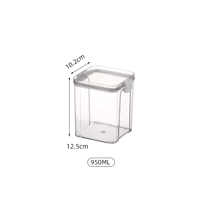 Food Storage Can Manufacturer - Transparent Plastic Sealed PET