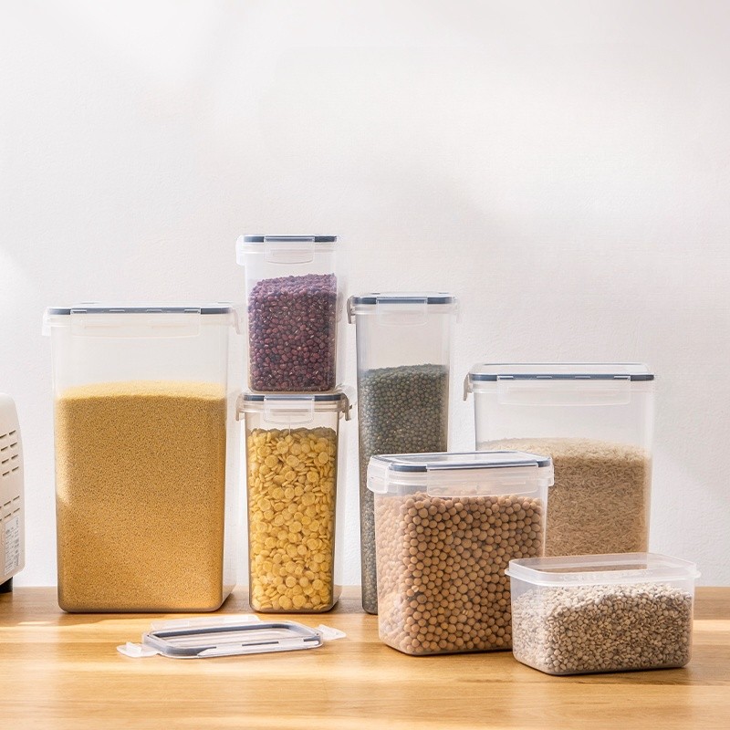 Food Storage Jar Manufacturer - Cereal Kitchen Rice Bucket Sealed