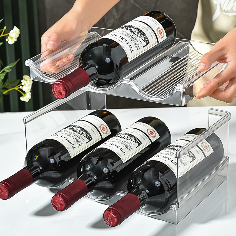 Wine Organizer Rack Manufacturer - Plastic Bottle Glass Display
