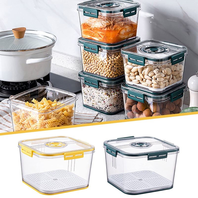 Food Storage Box Manufacturer - PET Transparent Sealed Keeping