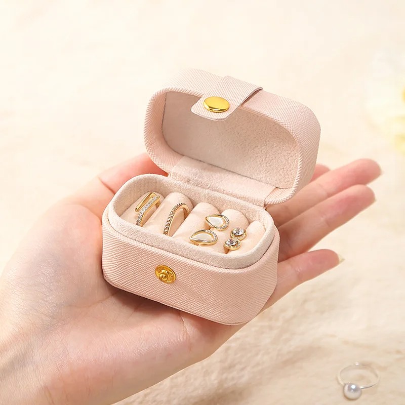 Jewelry Box Factory - Portable Mini Ring Earrings Holder