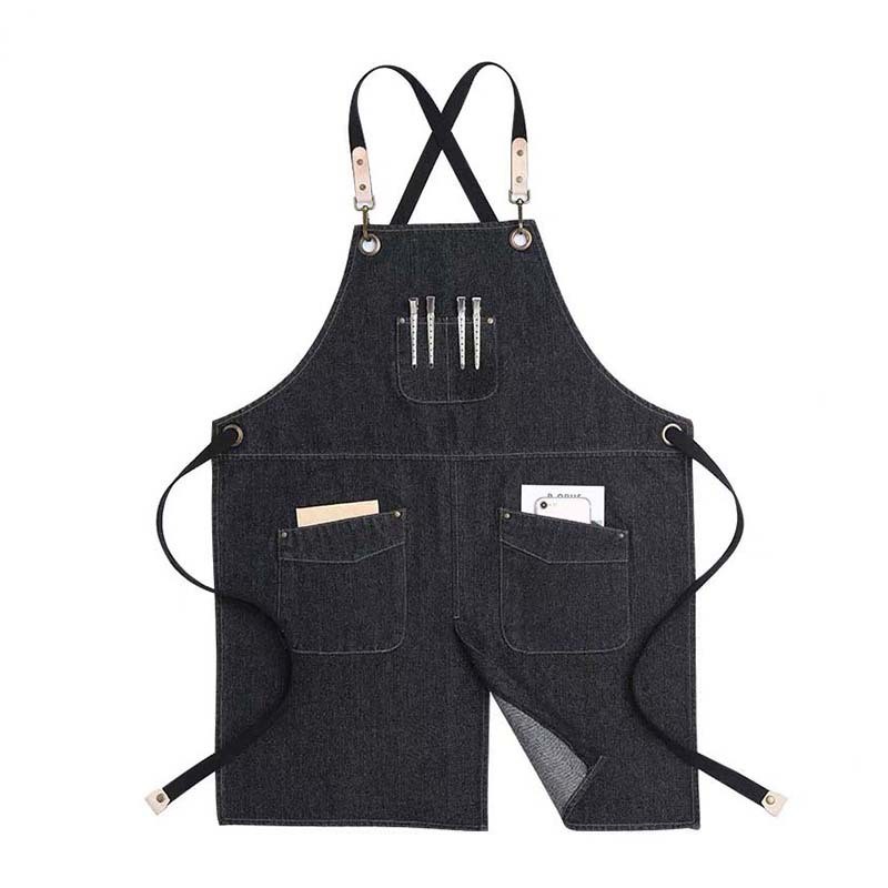 Apron Manufacturer - Washed Denim Material