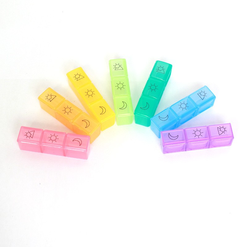 Pill Case Factory - Weekly 28 Slots Medication Organizer