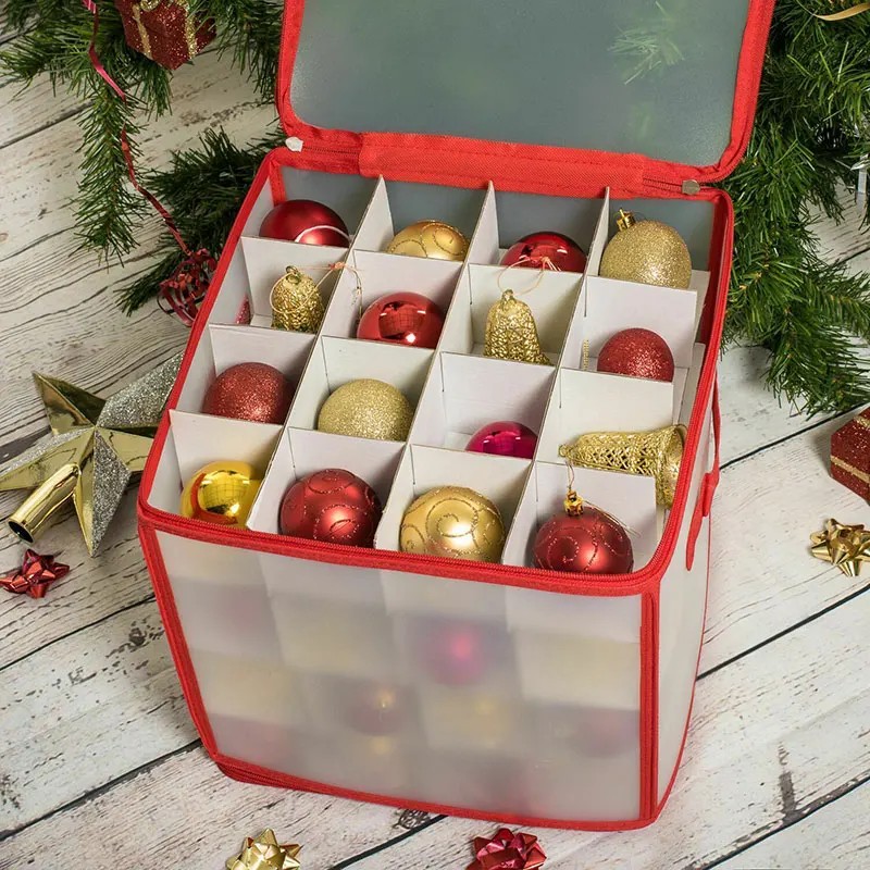 Baubles Storage Box Manufacturer - Christmas Balls Organizer
