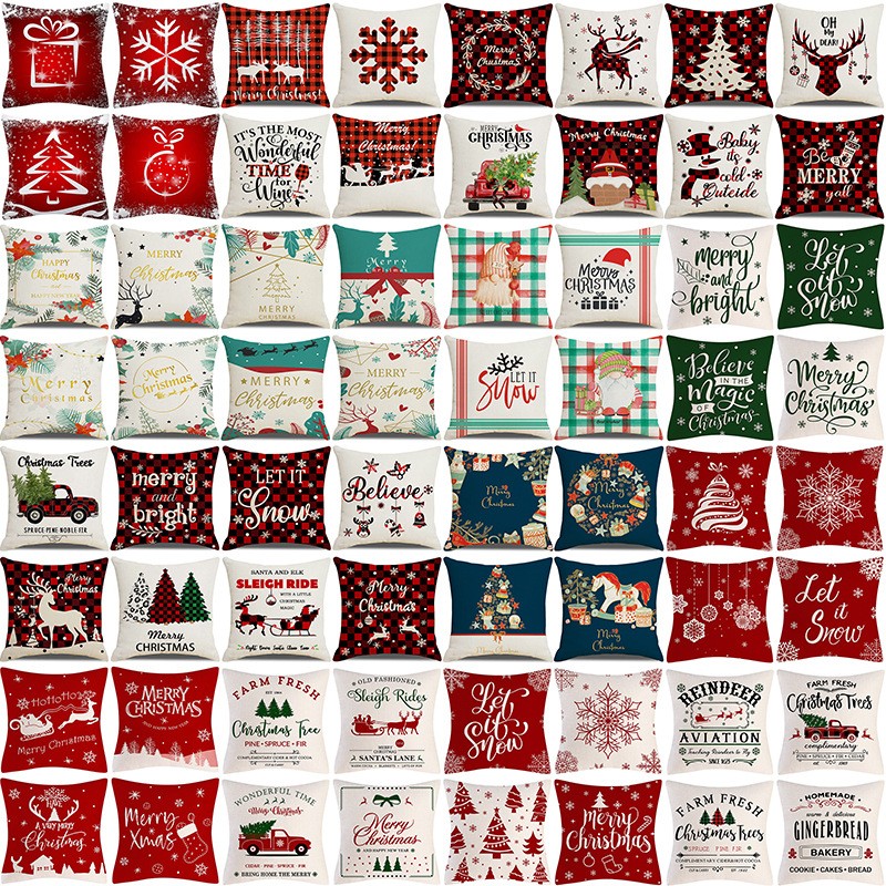 Christmas Pillowcase Manufacturer - Xmas Theme Hidden Zipper