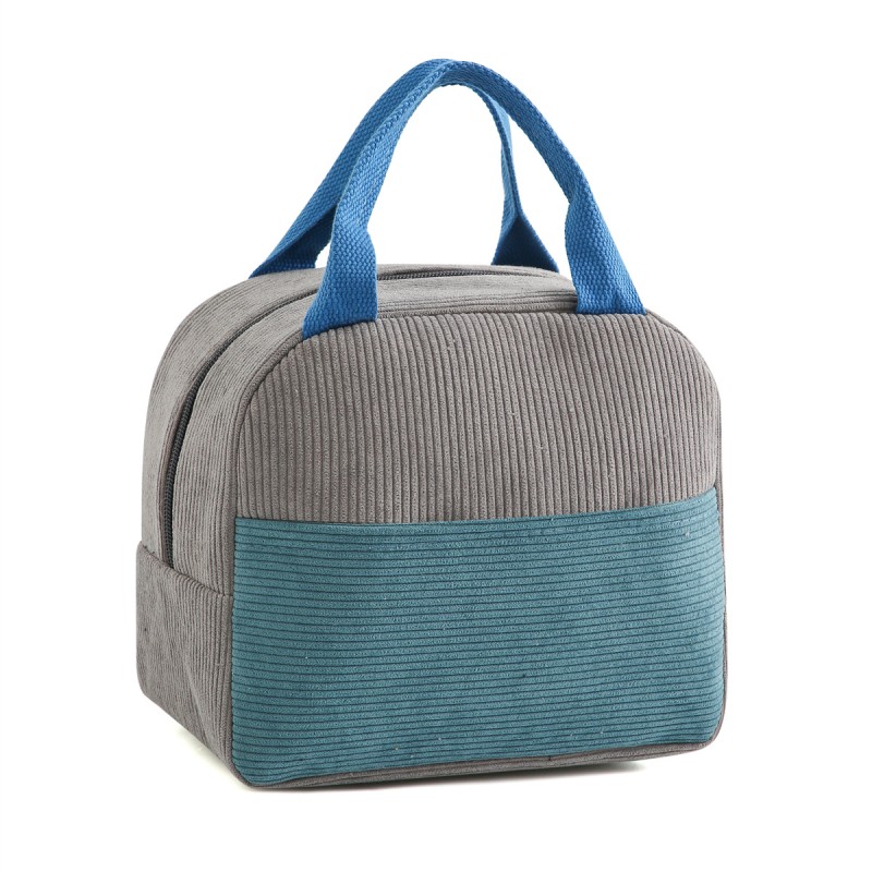 Lunch Bag Factory - Corduroy Thermal Insulated Waterproof
