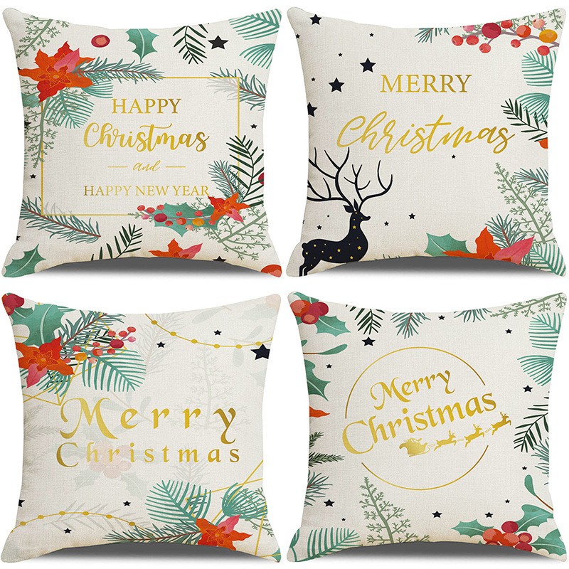 Christmas Cushion Cover Manufacturer - Exquisite Printing Xmas Case
