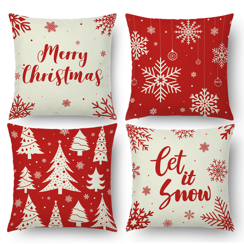 Christmas Cushion Cover Factory - 45x45 Xmas Gift Pillowcase