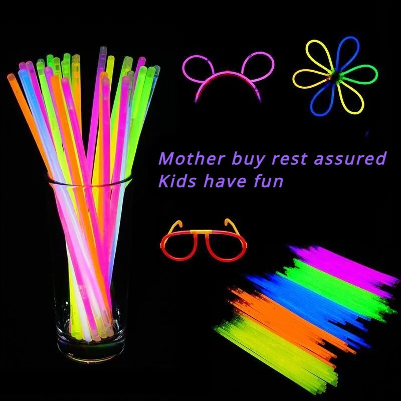 Glow Sticks Factory - 100pcs Fluorescence Light Party
