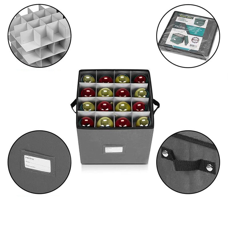 Christmas Storage Box Manufacturer - Ornament Adjustable Dividers