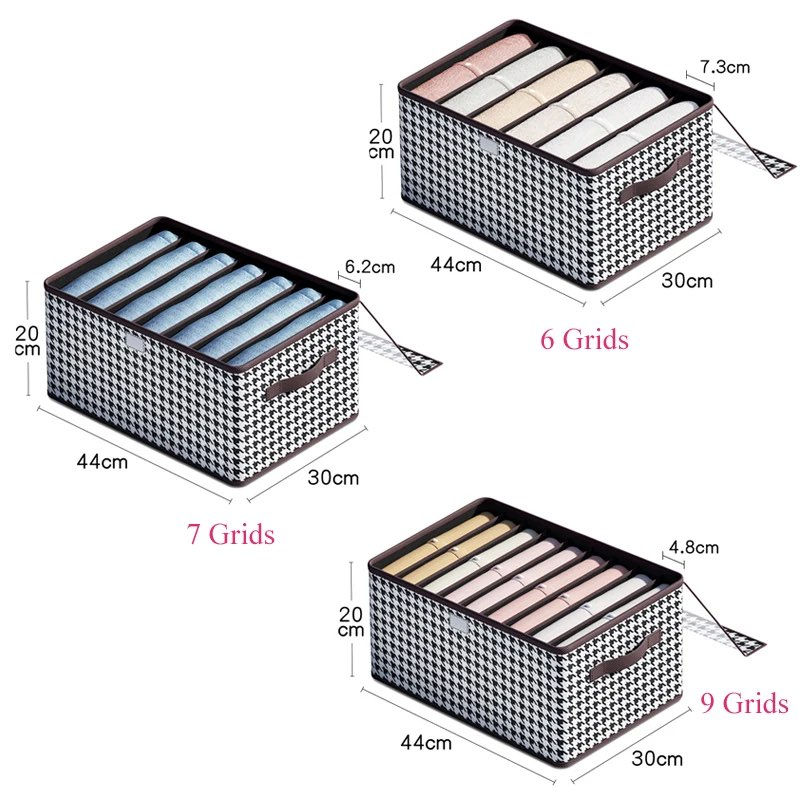 Storage Box Manufacturer - 6/7/9 Grids Jeans Organizer