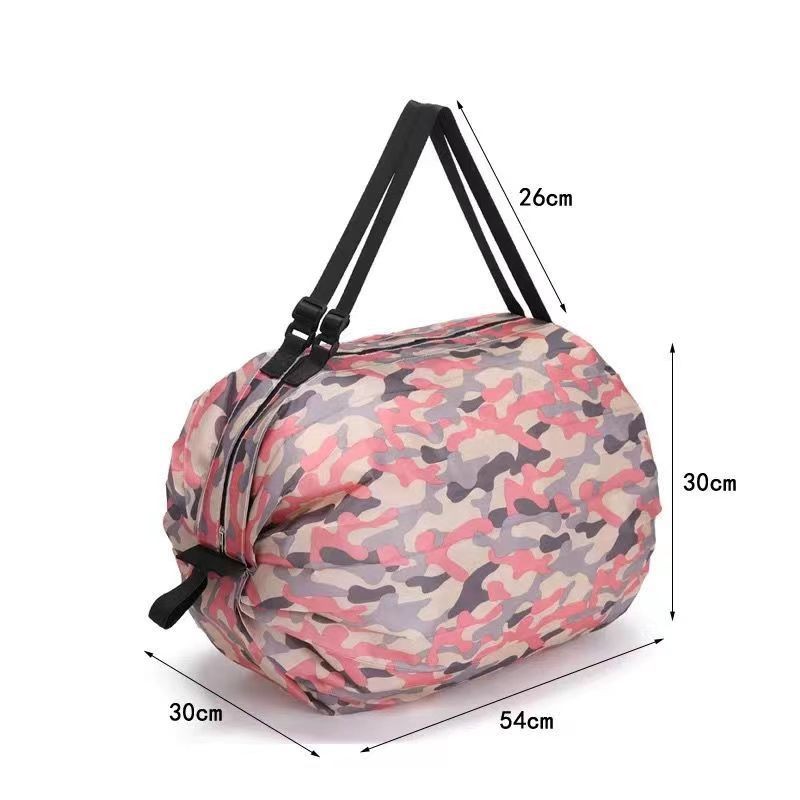 Shopping Bag Manufacturer - Pink Waterproof Oxford Travel Bag