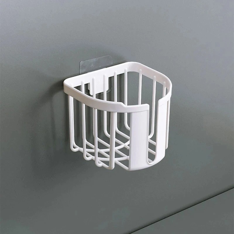Toilet Paper Holder Factory - Punch-Free Sticky Storage Box