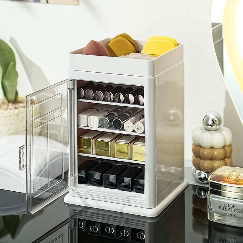 Lipstick Storage Box Factory - Dust-proof Desktop Cosmetic