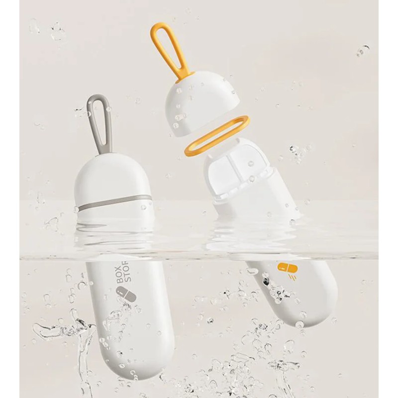 Pill Box Manufacturer - Nordic Style 3 Grids Dispenser