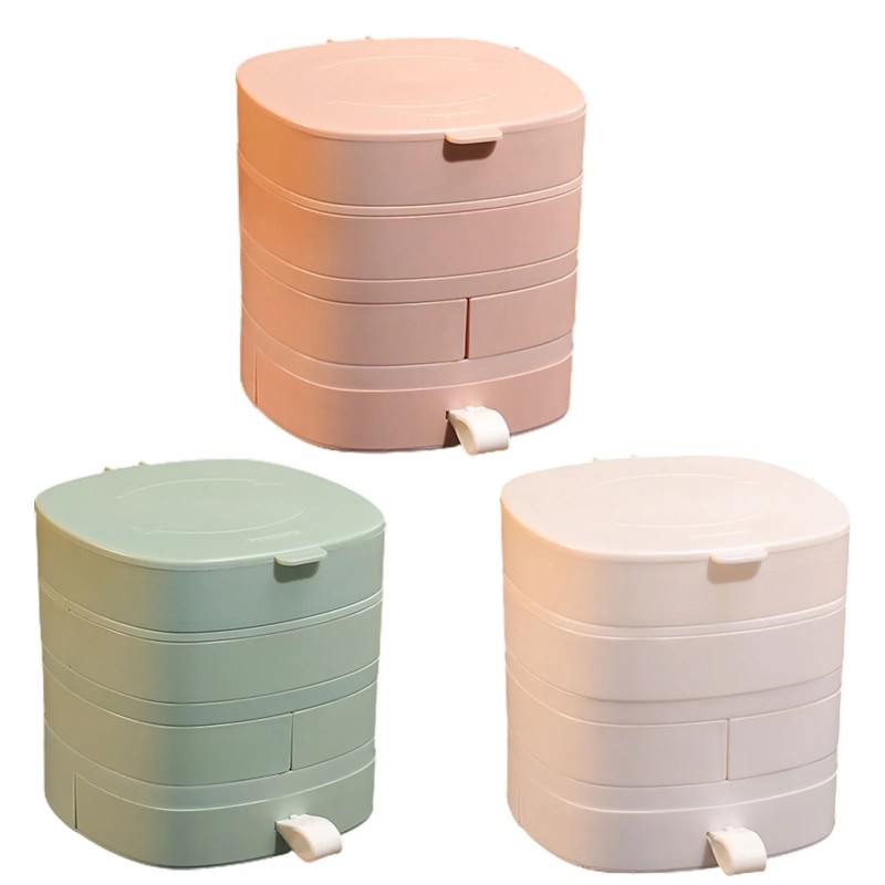 Jewelry Storage Box Factory - Rotating Display Rack with Cover