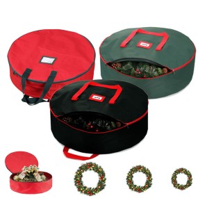 Wreath Storage Manufacturer - Dual Zippered Container