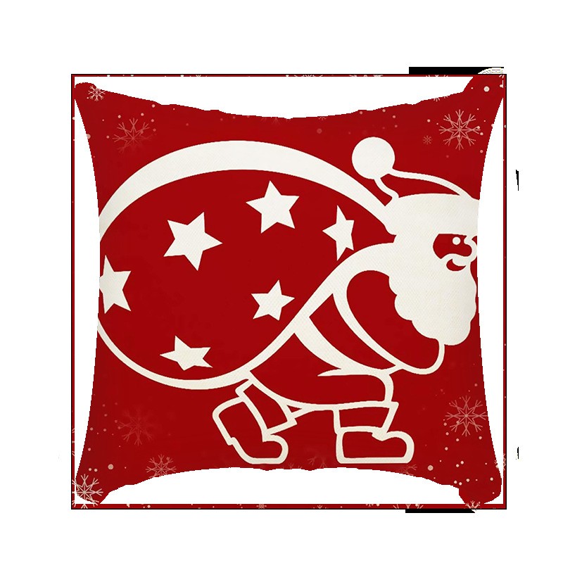 Christmas Cushion Cover Manufacturer - 45x45 Farmhouse Plaid