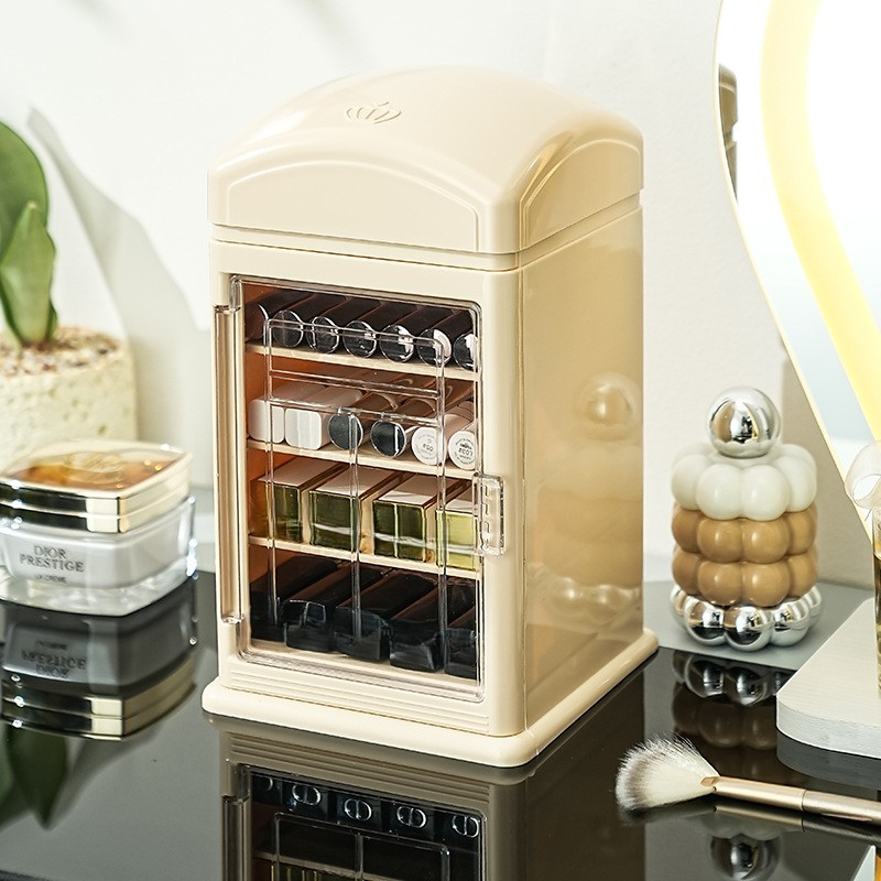 Lipstick Storage Box Factory - Dust-proof Desktop Cosmetic