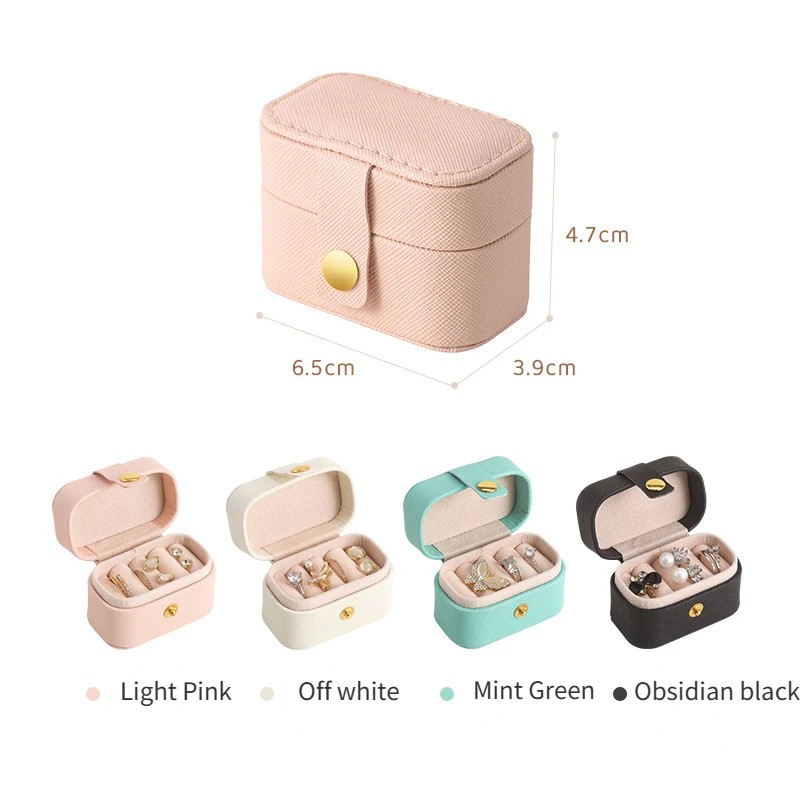 Jewelry Box Factory - Portable Mini Ring Earrings Holder