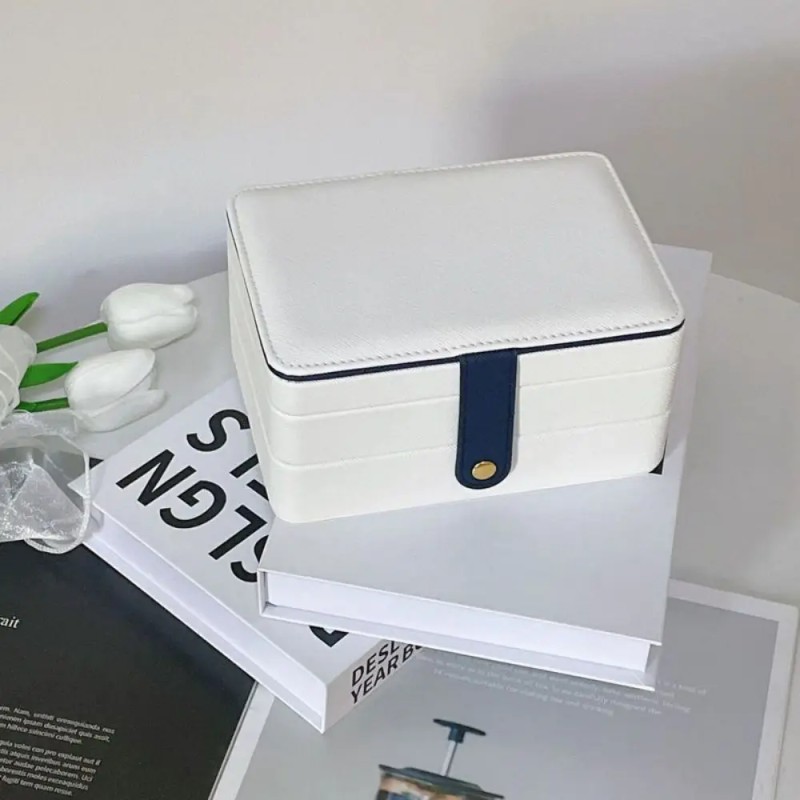 Jewelry Storage Box Manufacturer - PU Leather Suede Material