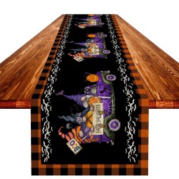 Halloween Table Runner Manufacturer - Linen Digital Printing Decor