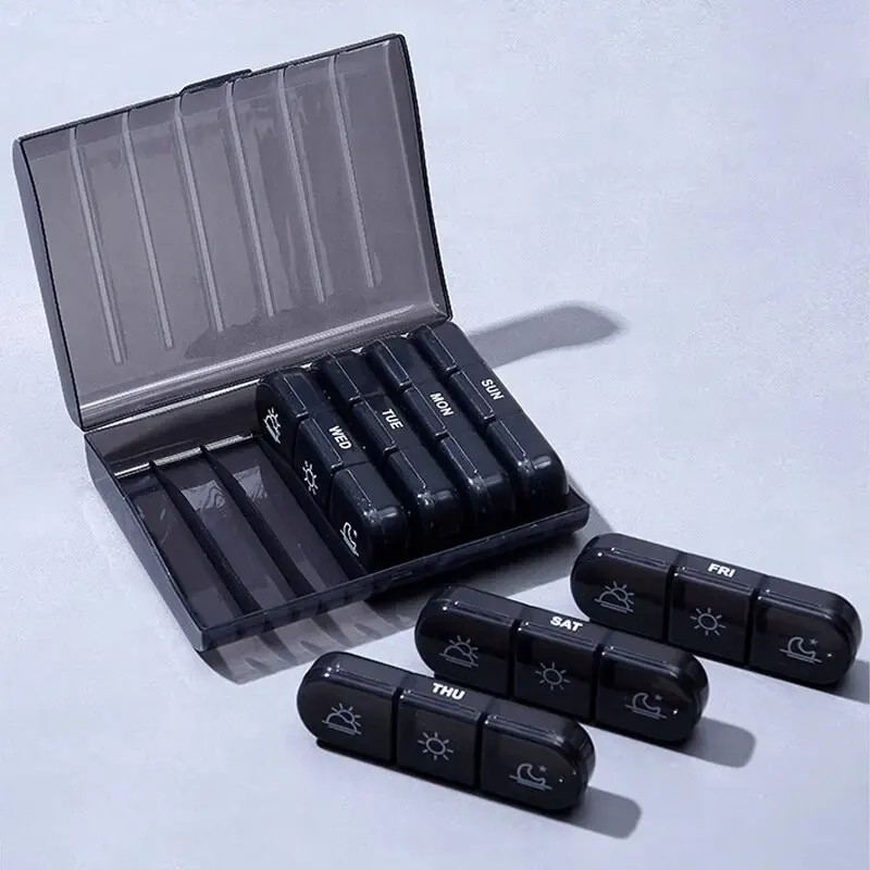 Pill Organiser Factory - Monthly Week Dust-Proof Container