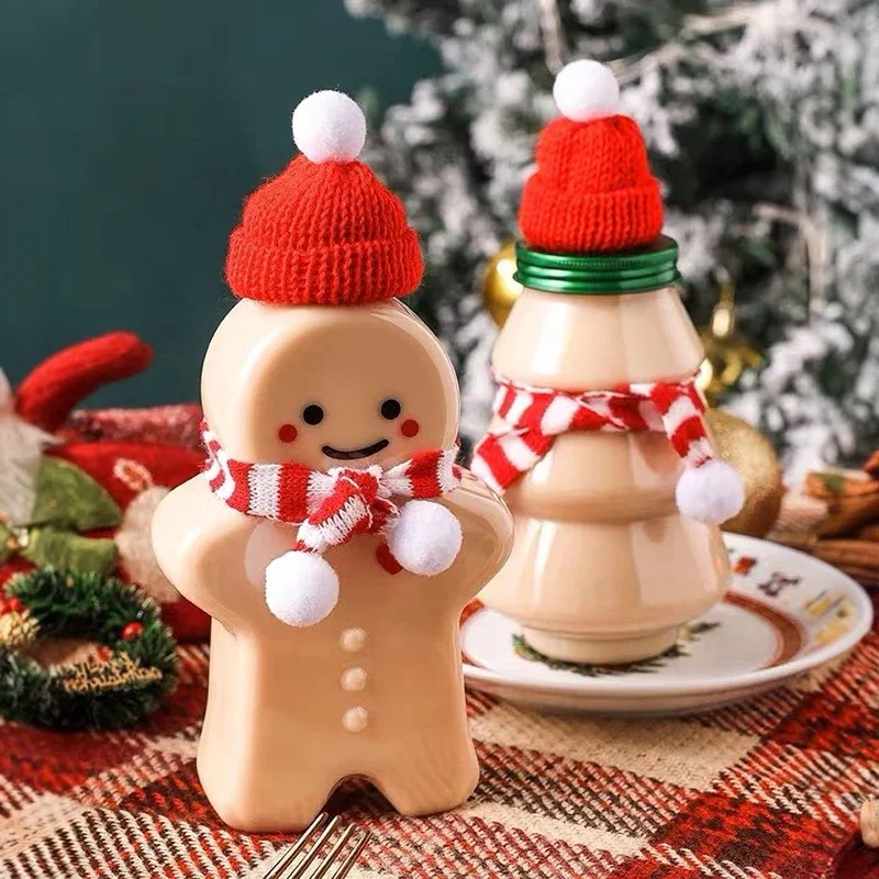 Christmas Bottle Factory - Gingerbread Man Party Candy Jar