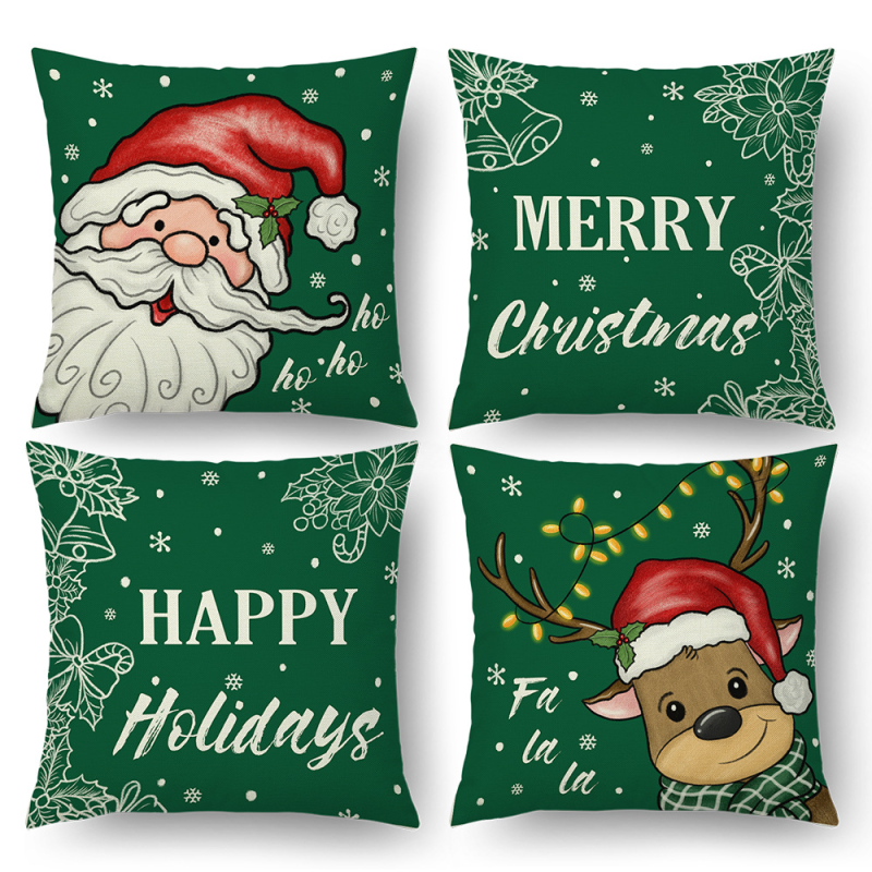 Christmas Pillow Cover Manufacturer - Square Throw Sofa Cushion