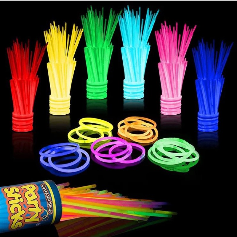 Glow Sticks Factory - 100pcs Fluorescence Light Party