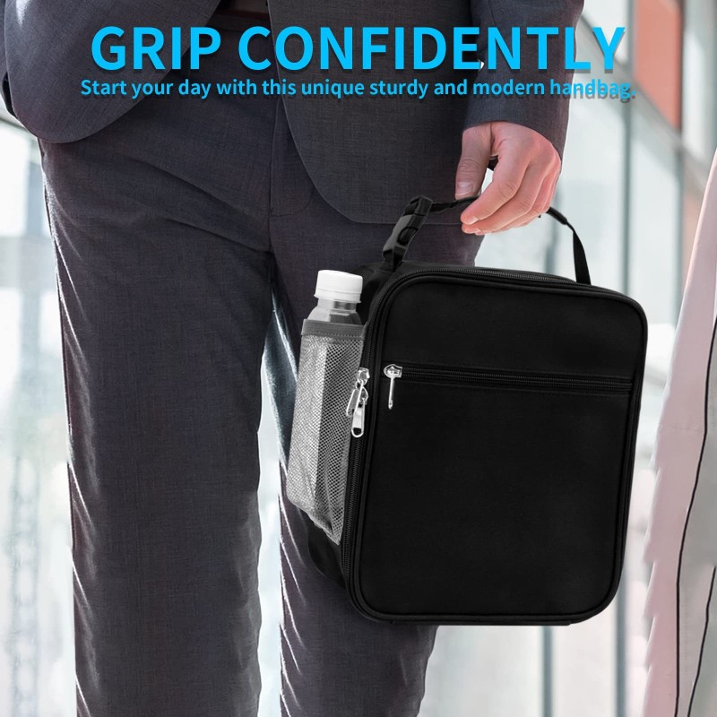 Lunch Bag Factory - Large Capacity Reusable Insulated