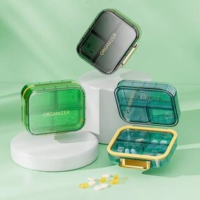 Pill Box Factory - 8x7cm Moisture Dust Proof