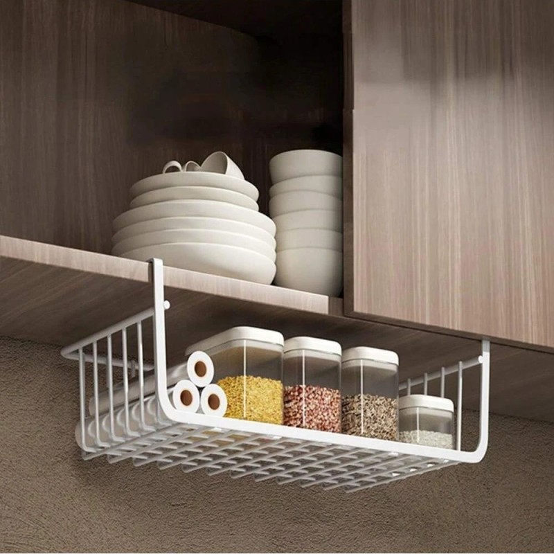 Hanging Basket Manufacturer - Kitchen Net Spice Jar Rack